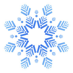 Śnieżynka niebieska © EwaAF