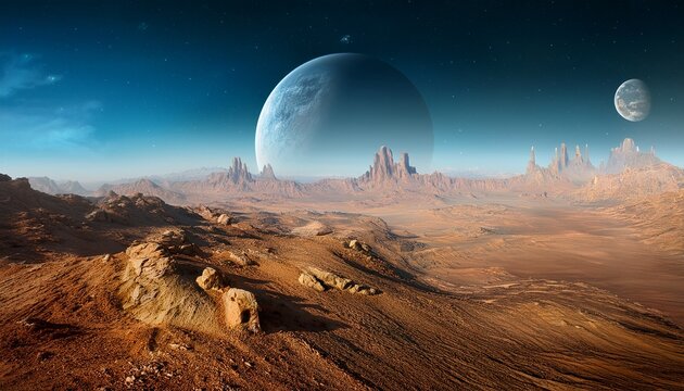 A Distant Alien Planet