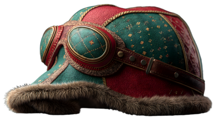 Steampunk Aviator Helmet