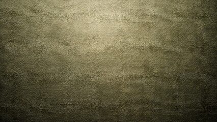 A textured, muted olive-green surface with a subtle fabric-like weave. Light highlights the top-center, creating a soft vignette effect, perfect for backgrounds.