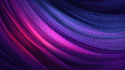 Fototapeta premium Vibrant abstract waves of purple and pink create a dynamic visual experience.
