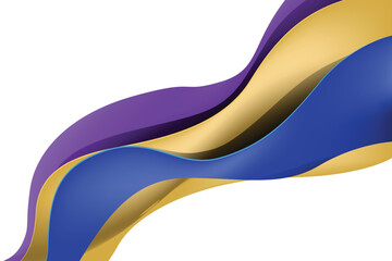 Colorful abstract wave element business graphic eps 10