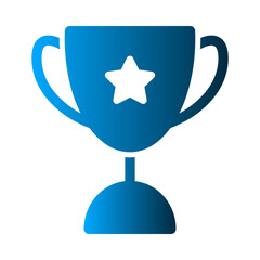 Trophy Cup icon design template