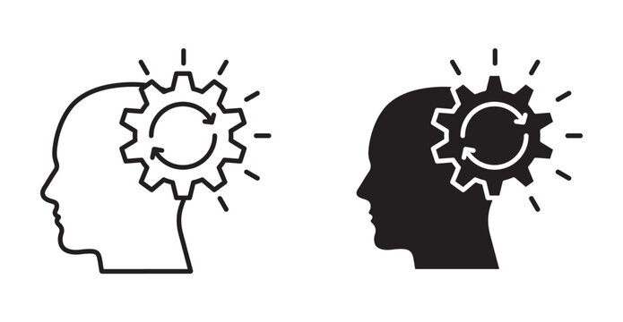 Realization icon graphic design. Vector icon illustrations