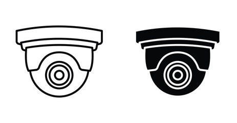 Security cam icon graphic design. Vector icon illustrations © No