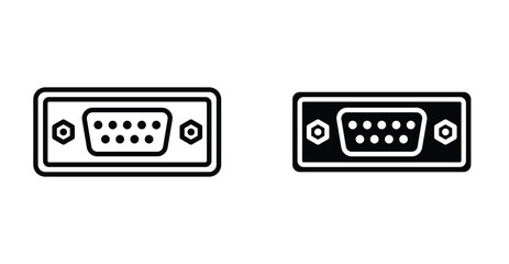 Fototapeta premium Serial icon graphic design. Vector icon illustrations