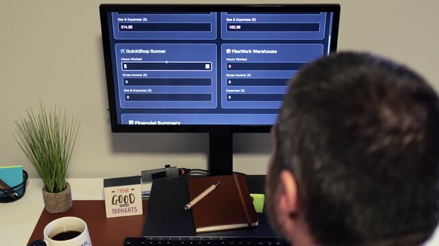 Gig economy side hustle income tracker exposes low hourly rate after platform fees, taxes, expenses- Reality check for rideshare delivery workers