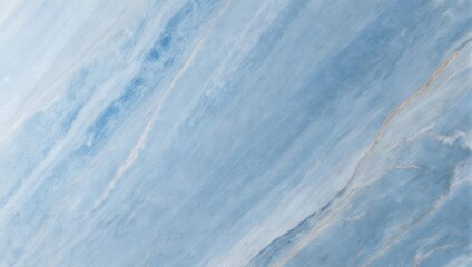 Fototapeta premium Abstract Blue and White Marble Texture Background with Diagonal Veins.