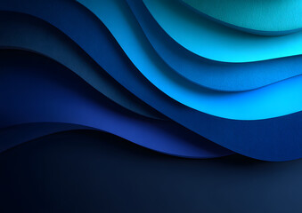 sfondo astratto con curve blu