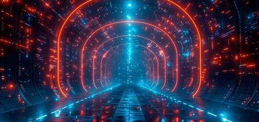 Obraz premium Business and economic growth on global business network. Surreal mystical fantasy artwork. impossible art