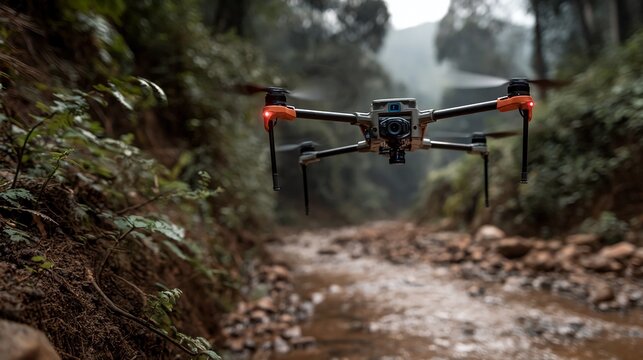 Explore lush landscapes with cutting-edge drone technology for aerial photography and videography in remote locations perfect for environmental research