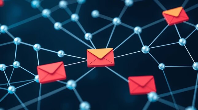 Networked Email System Secure Communication and Information Exchange