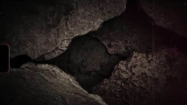 Delving into the intricate details of a distressed surface, highlighting the cracks, dust, and scratches enhanced by a grunge filter. Deep focus, shallow depth of field, rack focus, soft focus