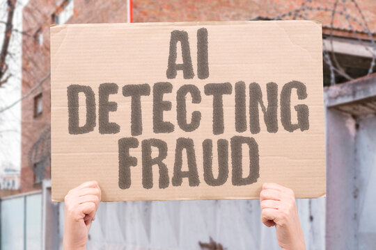 "AI Detecting Fraud" Systems identify suspicious transactions preventing financial crimes instantly. FRAUD. DETECT. TRANSACTION. SECURITY. BANK.