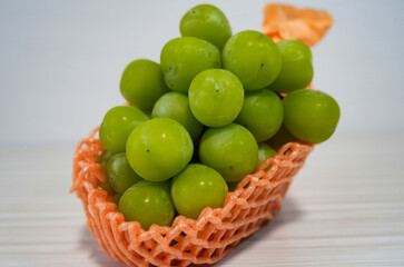 完熟したシャインマスカット