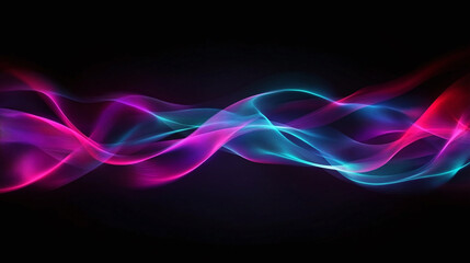 Naklejka premium Dynamic Abstract Expressionist Painting with Fluid Swirls of Purple, Gold Leaf, and Black Ink on White Canvas