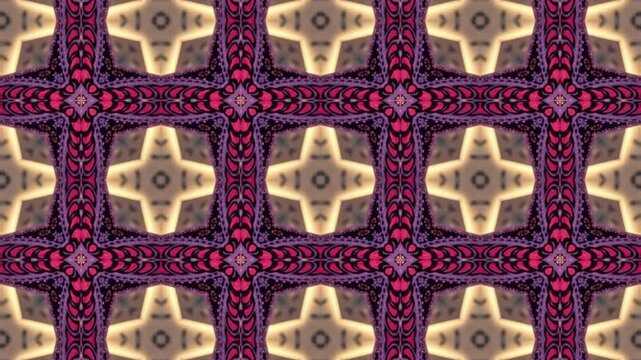 ornamental tapestry kaleidoscope loop