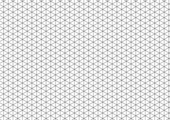 Isometric grid pattern