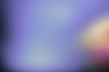 Abstract Blurred Background with Smooth Gradient Colors of Purple, Blue, and Warm Tones for Modern Design and Digital Artwork