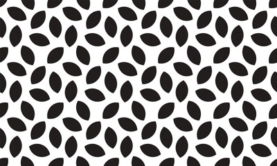Design background leaf black simple