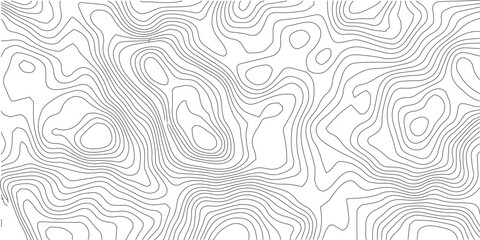 Abstract Topographic background. Geographic line map. Wavy pattern design. Paper texture imitation of a geographical map shades. Vector illustration. Topographic gradient line map. Abstract circle li  © Manjur
