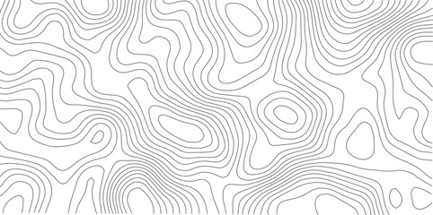 Abstract Topographic background. Geographic line map. Wavy pattern design. Paper texture imitation of a geographical map shades. Vector illustration.	