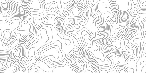 Abstract Topographic background. Geographic line map. Wavy pattern design. Paper texture imitation of a geographical map shades. Vector illustration.	