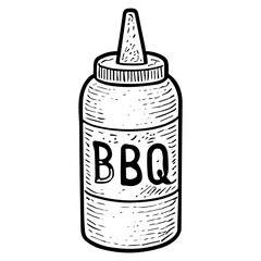 BBQ Sauce Bottle