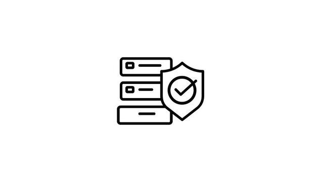 Secure Server - Animated Icon