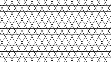 Transparent Kago-Me (Basket Weave) Pattern