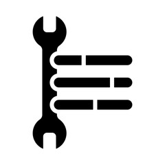 Machine Status Icon - Solid Black