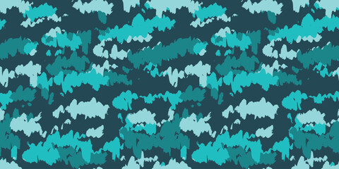 Camouflage background. Seamless pattern.Vector. 迷彩パターン テクスチャ 背景素材