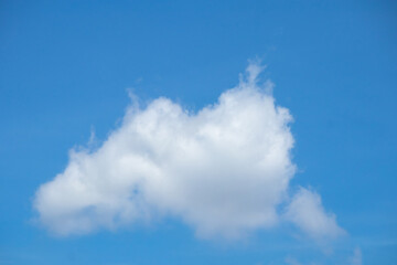 beautiful blue sky with clouds background