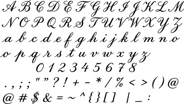 Cursive Ssf