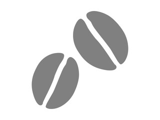 コーヒー豆（珈琲のアイコン）