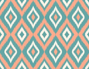 Bold Geometric Diamond Pattern Design