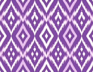 Bold Purple and White Geometric Pattern
