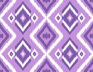 Purple Geometric Diamond Pattern Design
