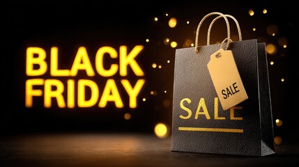 Black friday shopping extravaganza unmissable promotions and discounts on sales in-store and online festive environment captivating viewpoint
