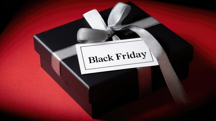 Black friday shopping promotions and discounts on gifts online sales shopping environment festive atmosphere consumer excitement