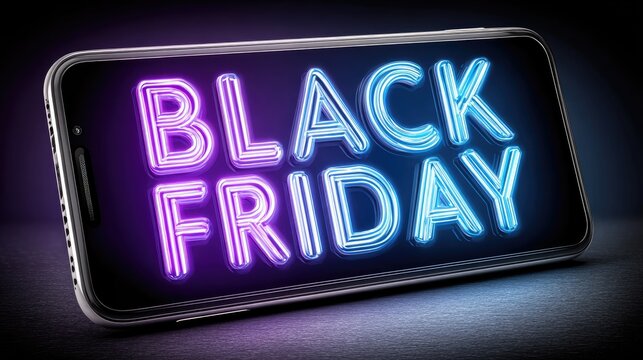 Black friday shopping promotion online deals discount sales digital environment mobile viewpoint unmissable offers - Powered by Adobe