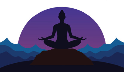 Find inner peace and serenity with mindful meditation on a tranquil mountaintop, the perfect wellness retreat for achieving balance and harmony