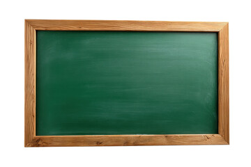 Green chalkboard with wooden frame isolated on black background blackboard, Isolated On White Background, Png Transparent