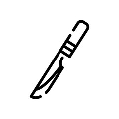 Surgery knife icon