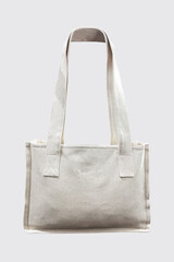 white tote bag on white background