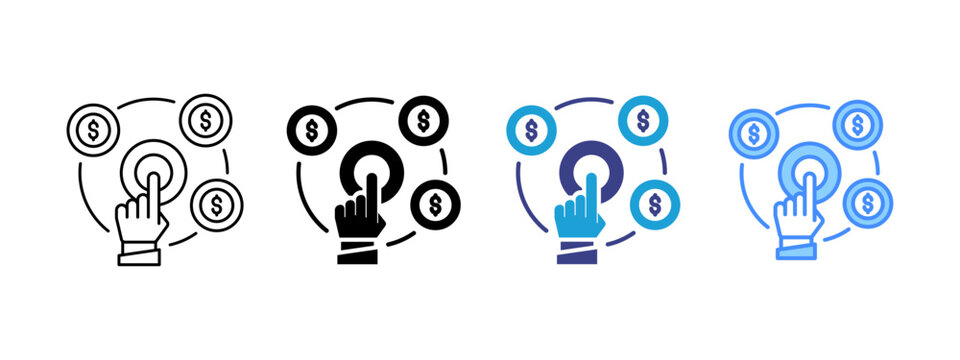 Cpc  icon set multiple style collection