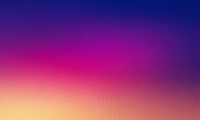 Vibrant gradient background with pixelated effect transitioning from warm yellow to deep purple and pink hues
