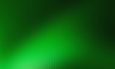 Abstract vibrant green background with subtle light rays and geometric pixelated texture creating a modern and energetic visual