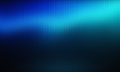 Abstract gradient background with a luminous glow transitioning from deep blue to bright turquoise and black