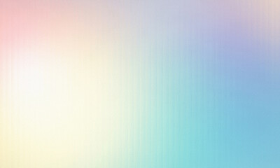 Soft pastel gradient background with subtle pixelated texture and gentle color transitions of pink yellow blue and green